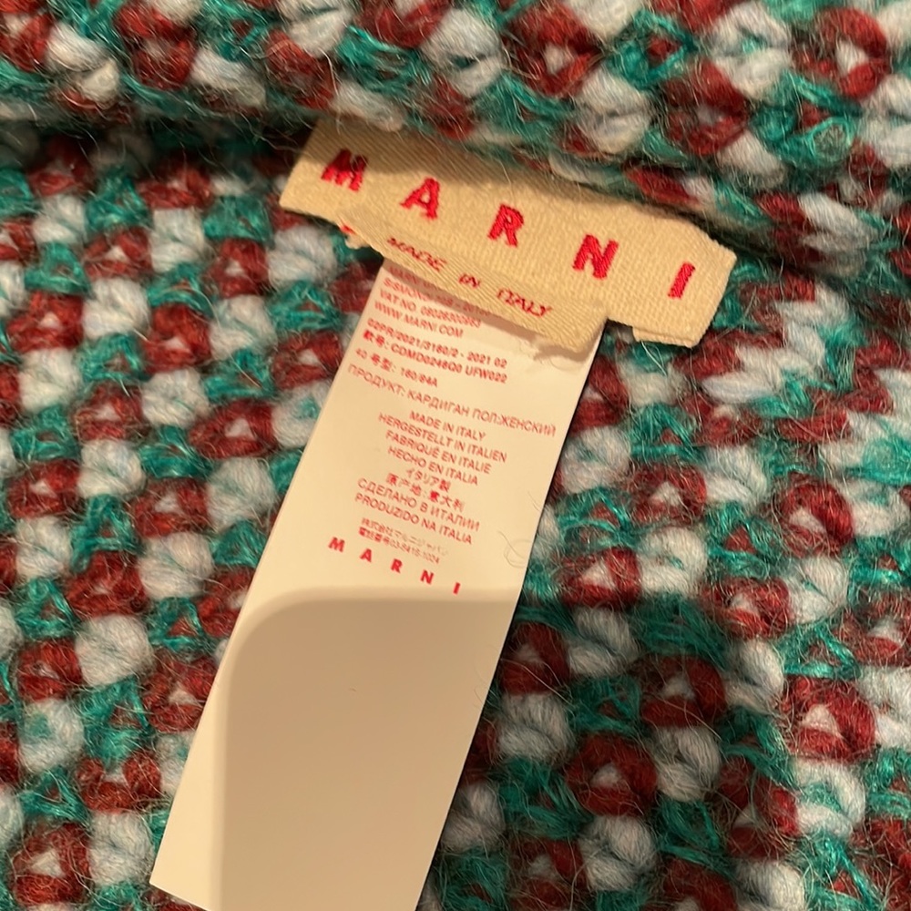 Marni wool cardigan, perfect condition, worn 1x, oversized and gorgeous,… - Picture 7 of 7
